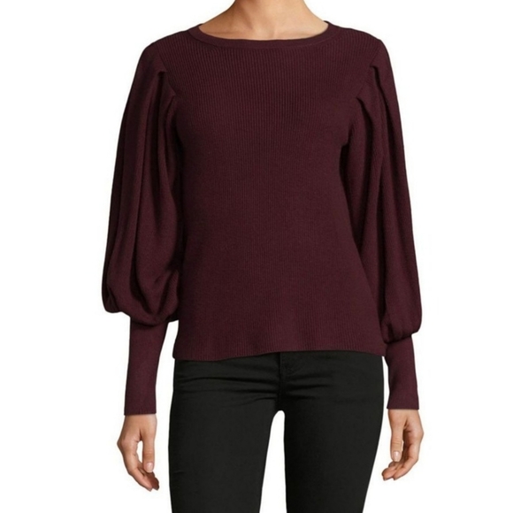 Vince Camuto Sweaters - SALE❣Vince Camuto Balloon Puff Sleeve Knit Sweater